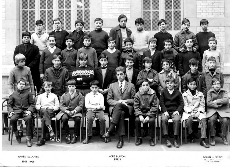 Classe de 5ème M3 - 1967