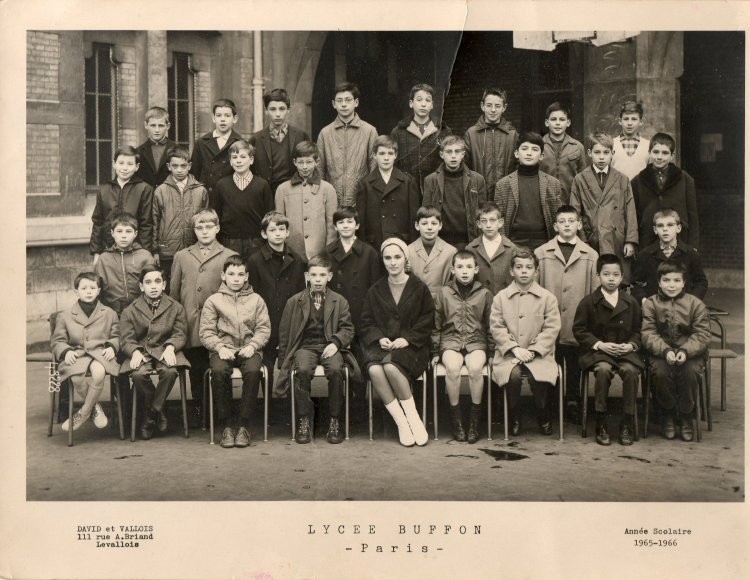 Classe de 6ème  - 1966