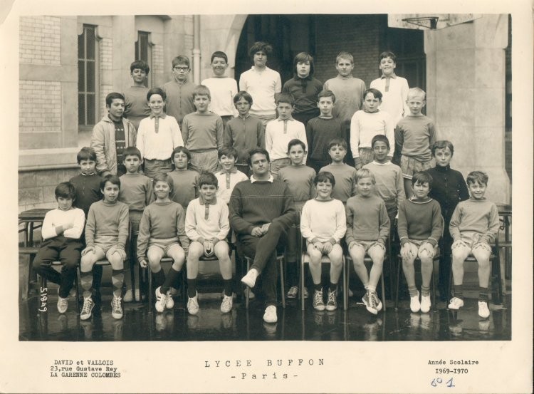 Classe de 6ème 1 - 1970