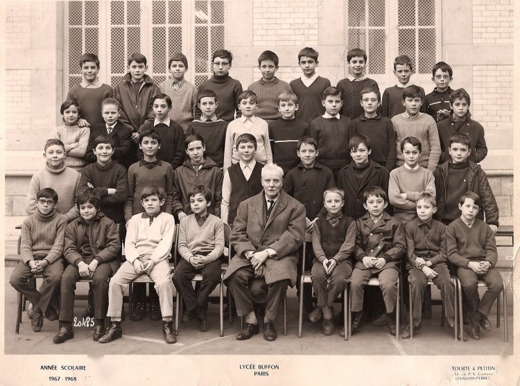 Classe de 6ème A1 - 1967