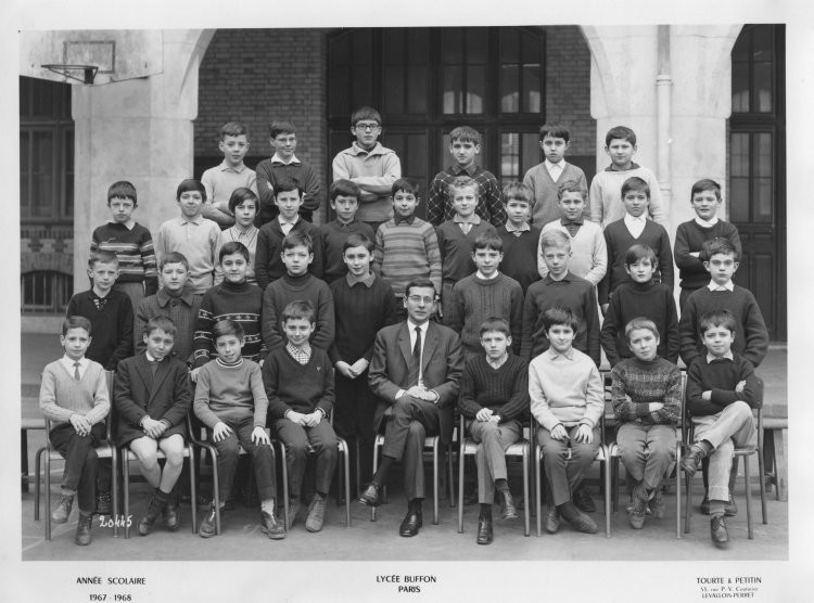 Classe de 6ème A4 - 1967