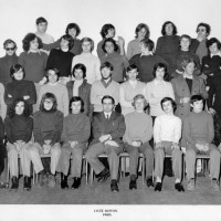 Classe de terminale 1 - 1971