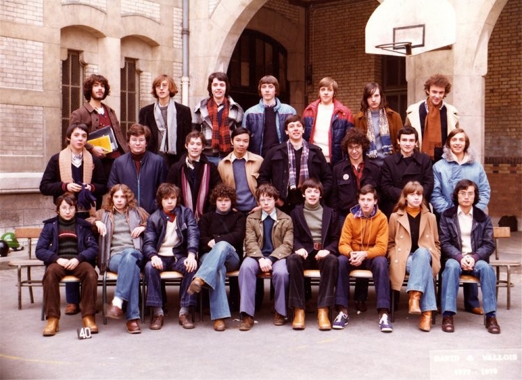 Classe de 1ère D7 - 1977