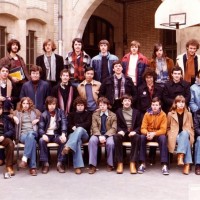 Classe de 1ère D7 - 1977