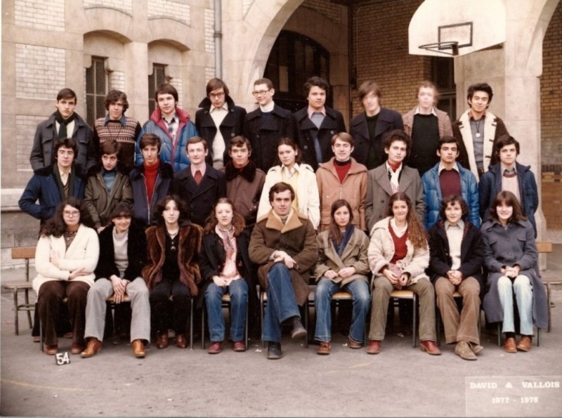 Classe de 1ère D - 1978