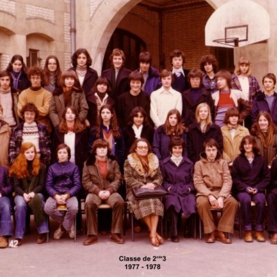 Classe de 2nde 3 - 1977