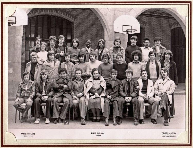 Classe de 2nde AB - 1975