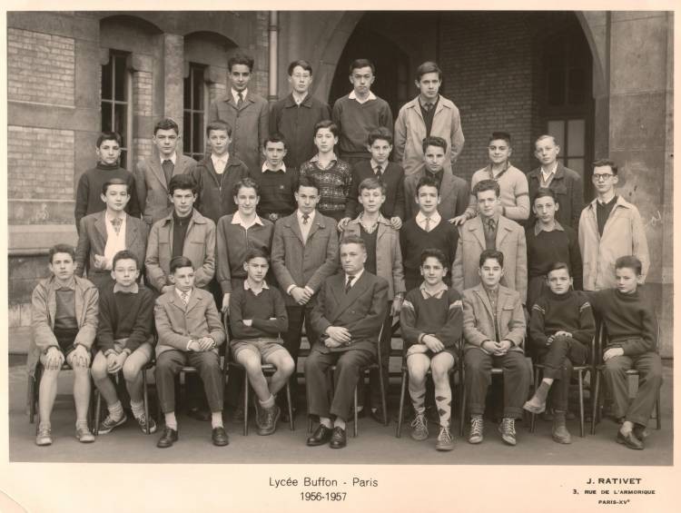 Classe de 3ème - 1956