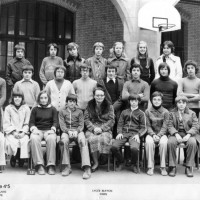 Classe de 4ème 5 - 1975