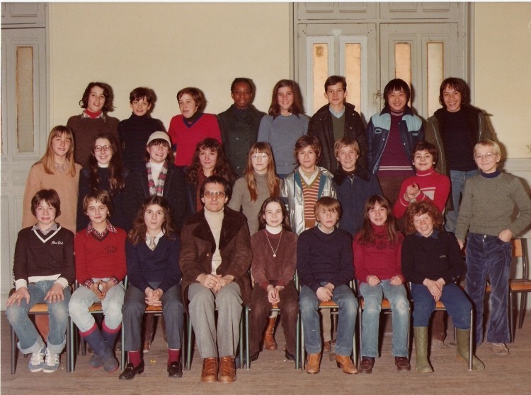 Classe de 5ème - 1979