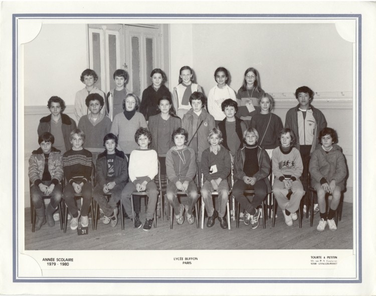 Classe de 6ème 3 - 1979