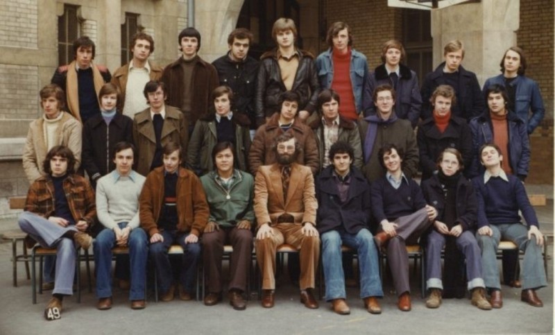 Classe de terminale 7 - 1978