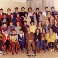 Classe de terminale D8 - 1981