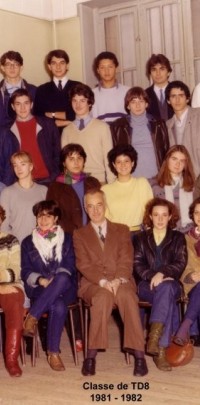 Classe de terminale D8 - 1981