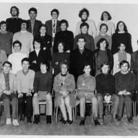 Classe de terminale 8 C4 - 1972