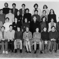 Classe de terminale 8 C4 - 1972