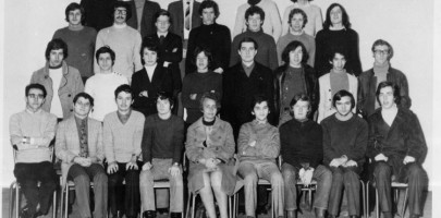 Classe de terminale 8 C4 - 1972