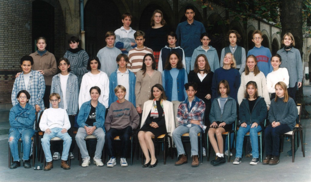 1995 1996 Classe de 3eme